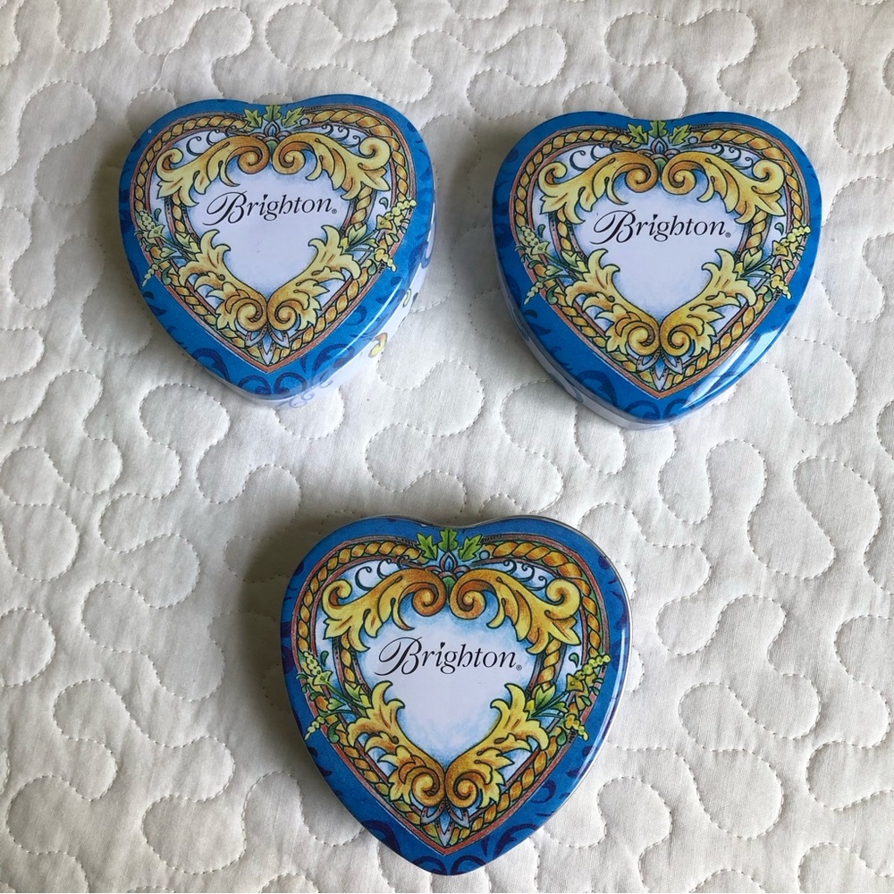 Vintage Brighton Jewelry Tins